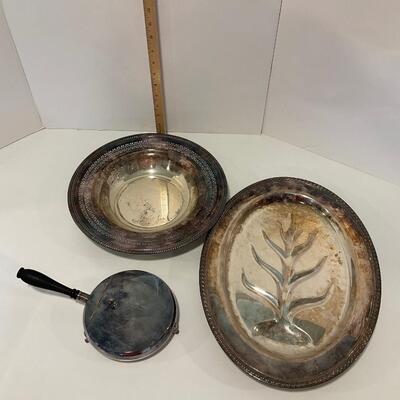 Vintage Silver plated 3 Items