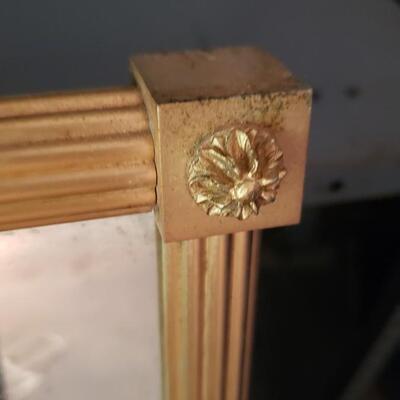 Vintage wood mirror very heavy