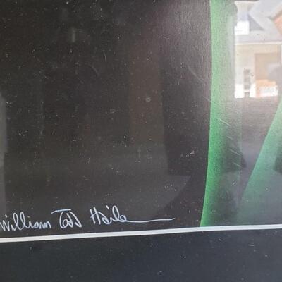 William haile poster 1981 signed