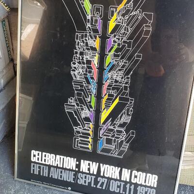 Celebration new york in color 1979 poster