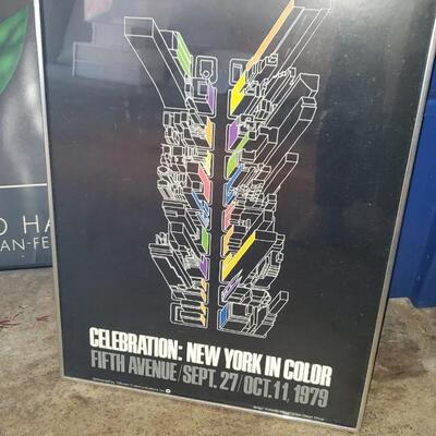 Celebration new york in color 1979 poster