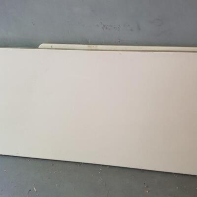 Two 6 foot Lifetime folding tables