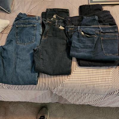5 Pair L.L. Bean women's size 10 jeans