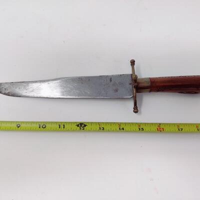 VINTAGE BRASS CARVING KNIFE MADE IN INDIA