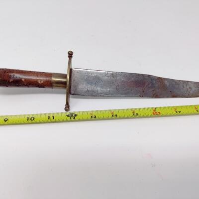 VINTAGE BRASS CARVING KNIFE MADE IN INDIA