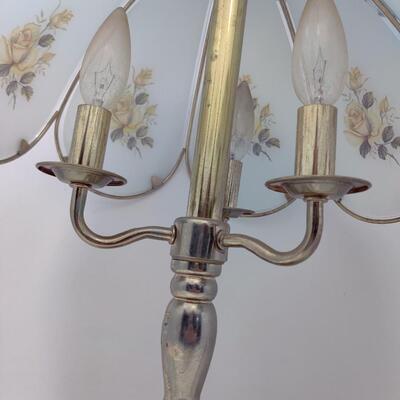 BEAUTIFUL VINTAGE FLORAL 3-WAY TOUCH LAMP