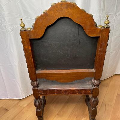 Rare Find Antique Leather Chair