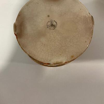 Antique Angel Jar with Lid