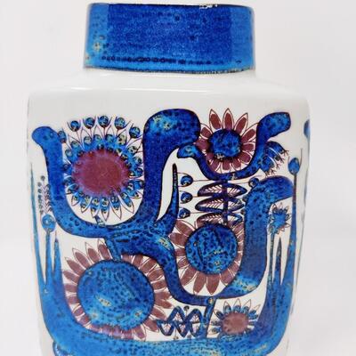 STUNNING VINTAGE ROYAL COPENHAGEN TENERA PILLOW VASE BY BERTE JESSEN 436-3121