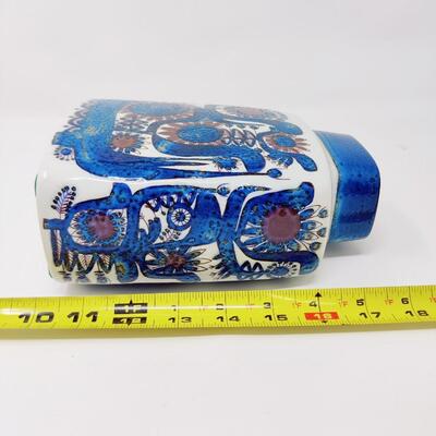 STUNNING VINTAGE ROYAL COPENHAGEN TENERA PILLOW VASE BY BERTE JESSEN 436-3121