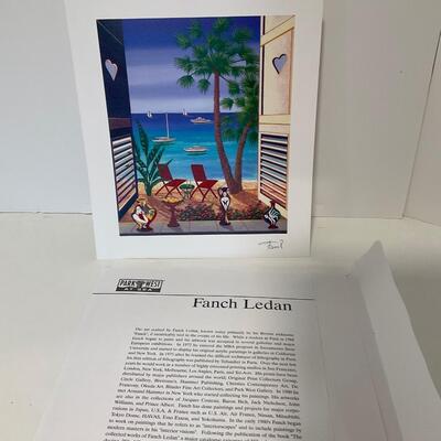Coastal Scene Print