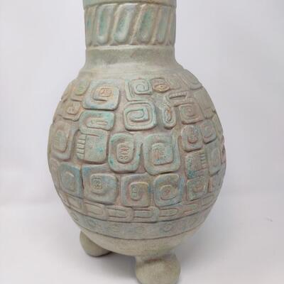 AMAZING VASE/PLANTER SIGNED M WILKERSON 6-65