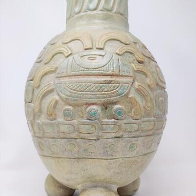 AMAZING VASE/PLANTER SIGNED M WILKERSON 6-65