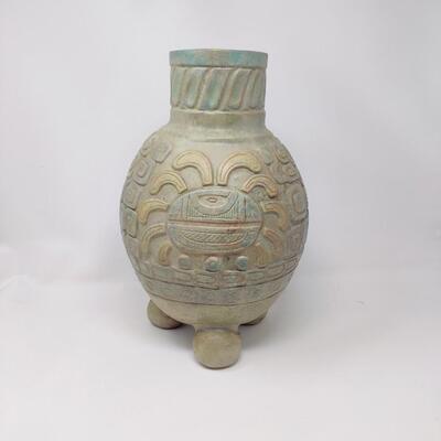 AMAZING VASE/PLANTER SIGNED M WILKERSON 6-65
