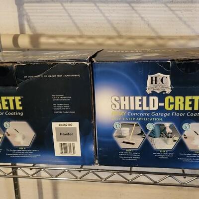 3 Shield Crete Epoxy Concrete Garage Floor Coating Pewter Kits