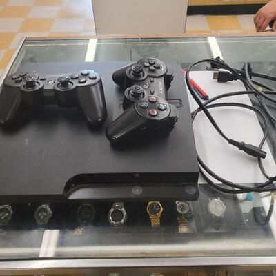 PS3 Consoles with 2 controllers