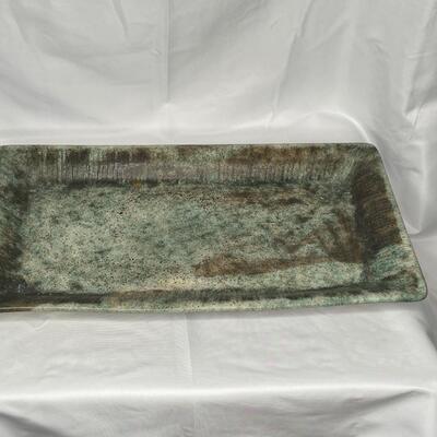 Ceramic rectangular Tray