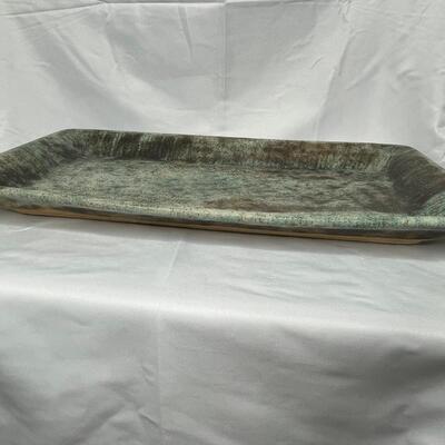Ceramic rectangular Tray