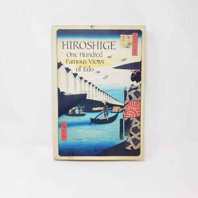 FIRST EDITION ONE HUNDRED FAMOUS VIEWS OF EDO BY HIROSHIGE