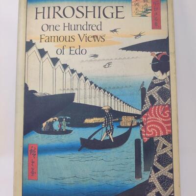 FIRST EDITION ONE HUNDRED FAMOUS VIEWS OF EDO BY HIROSHIGE