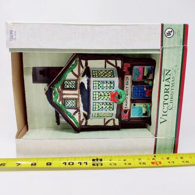 NEW IN BOX SANTA'S WORKBENCH VICTORIAN CHRISTMAS EMMA'S SHOP