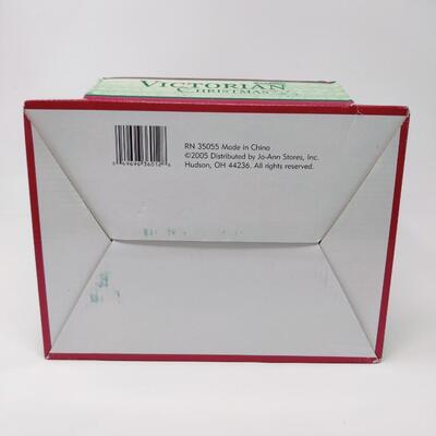 NEW IN BOX SANTA'S WORKBENCH VICTORIAN CHRISTMAS EMMA'S SHOP