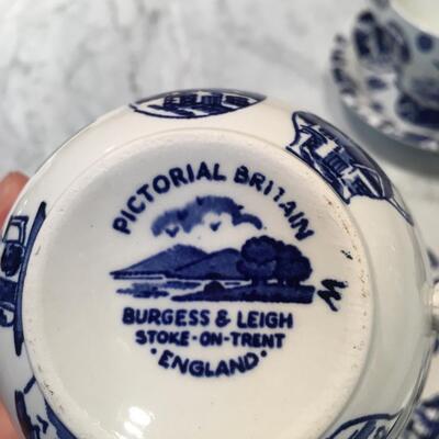 Burgess and Leigh cups and saucers