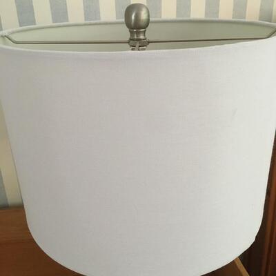 White table lamp
