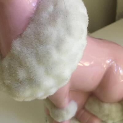 Vintage poodle lamp
