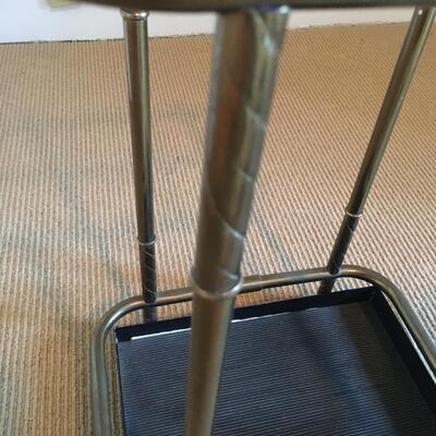 MCM brass umbrella stand