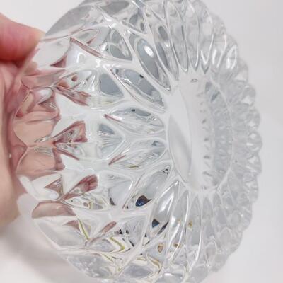 BEAUTIFUL LEAD CRYSTAL CANDY DISH BOWL