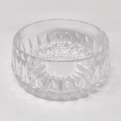 BEAUTIFUL LEAD CRYSTAL CANDY DISH BOWL