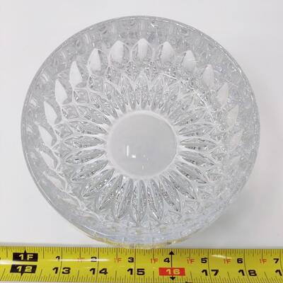 BEAUTIFUL LEAD CRYSTAL CANDY DISH BOWL