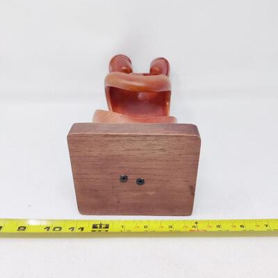 MODERNIST FAMILY CARVED WOOD SCULPTURE