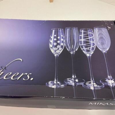 Mikasa Champagne Flutes