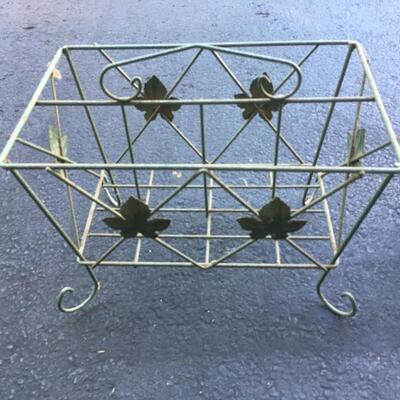 Vintage magazine rack