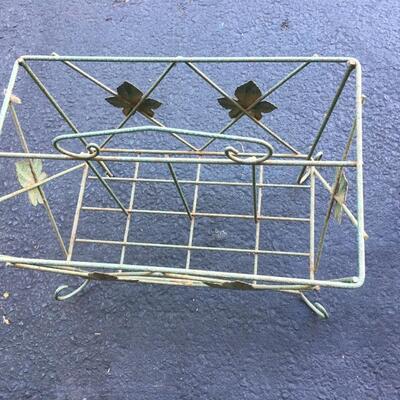 Vintage magazine rack