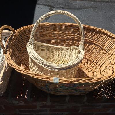 Wicker basket collection