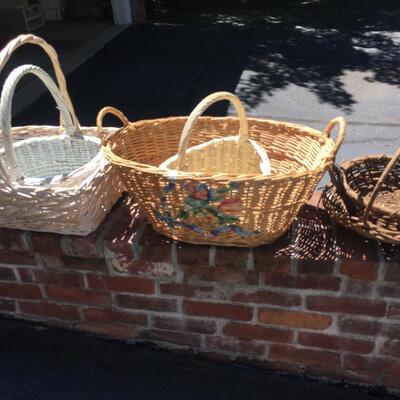 Wicker basket collection