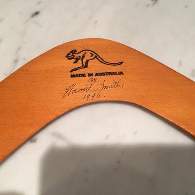 Harold Smith boomerang