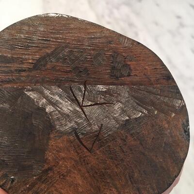 Carved African wooden art