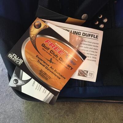 Club Glove New rolling duffle
