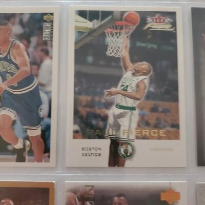 Basketball card lot of 9