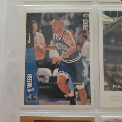 Basketball card lot of 9