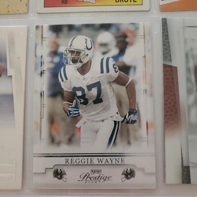 Football lot of 9 cards