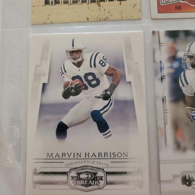 Football lot of 9 cards