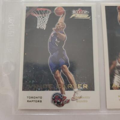 Basketball card lot of 9