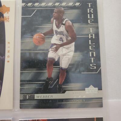 Basketball card lot of 9