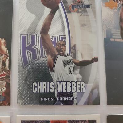 Basketball card lot of 9