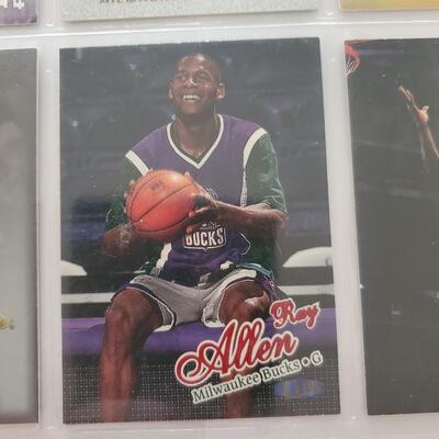 Basketball card lot of 9